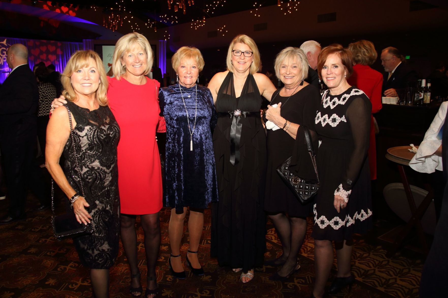 Diane Hill, Crista Taylor and Pat Straub, Lisa Covington, Bev Bridges, Jan Sohn